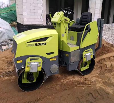奔馬小型壓路機土方壓實、溝槽回填施工案例